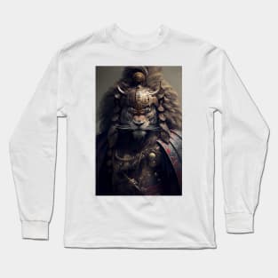 Samurai Lion Long Sleeve T-Shirt